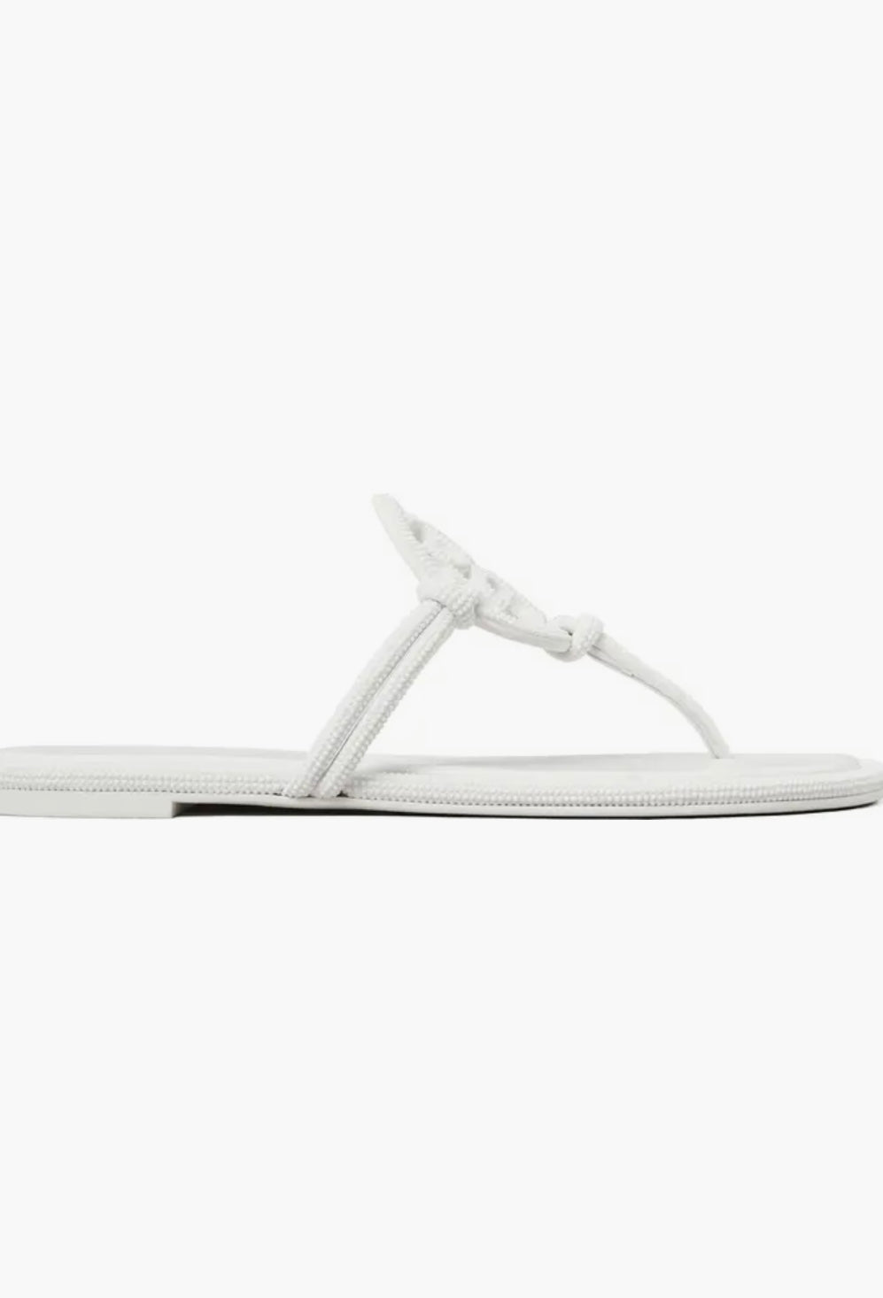 TB White Sandals